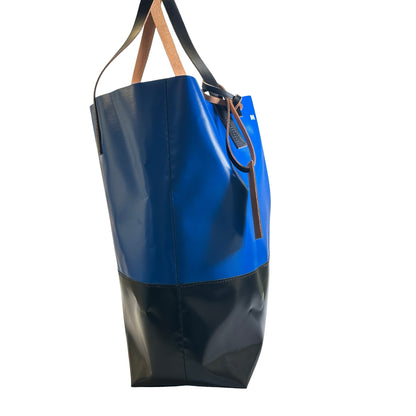 Used MARNI PVC Tote Bag Tote Bag Blue Black