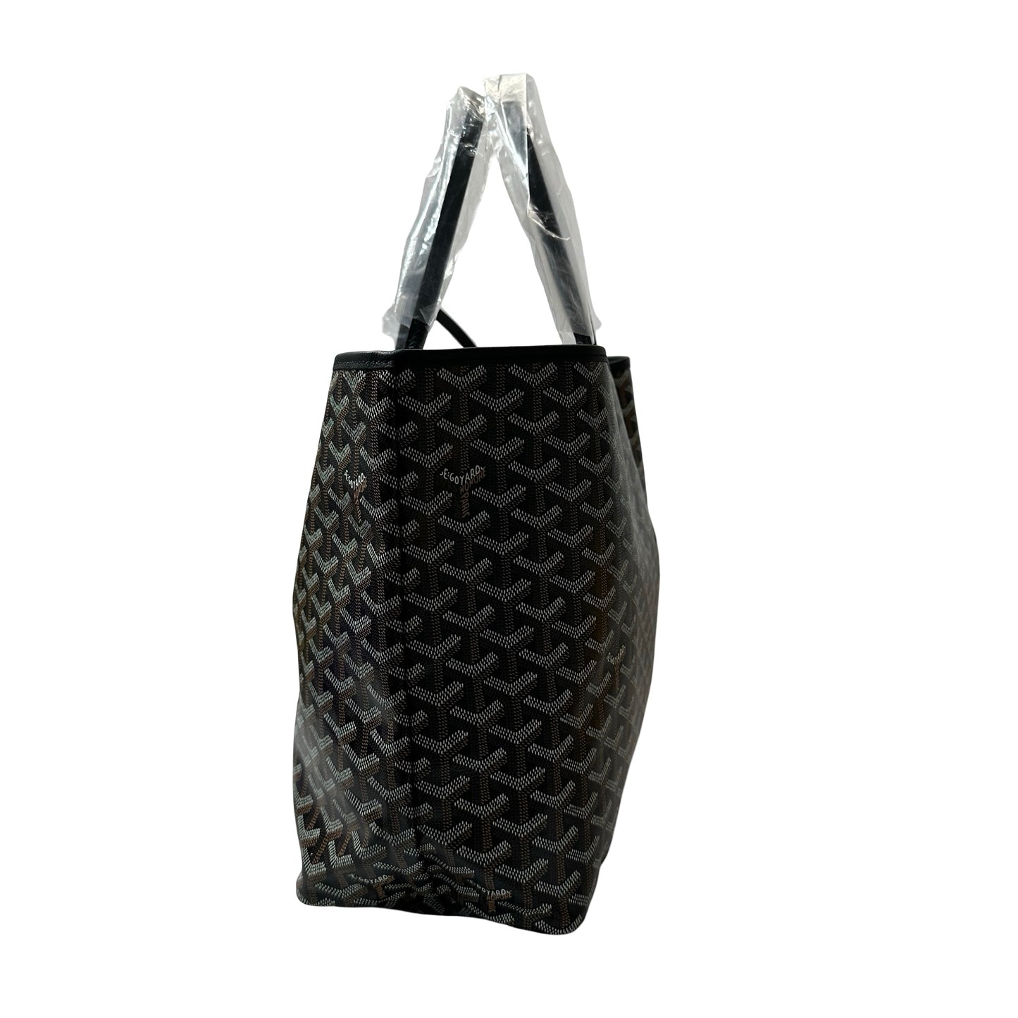 New GOYARD Tote PM Shoulder Bag Black PHW
