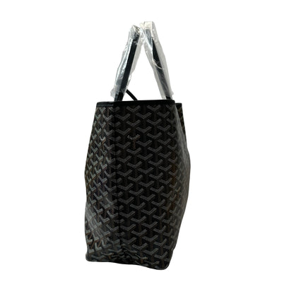 New GOYARD Tote PM Shoulder Bag Black PHW