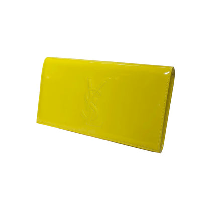 YSL YELLOW CLUTCH [3000866]