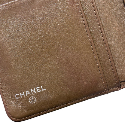 Used Chanel Wallet Brown PHW