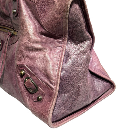 Used BALENCIAGA Shoulder Bag Purple