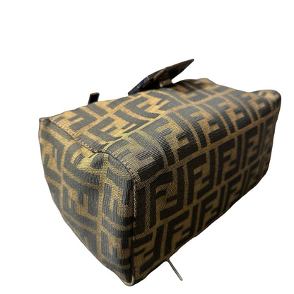Used FENDI Vintage Shoulder Shoulder Bag Brown PHW