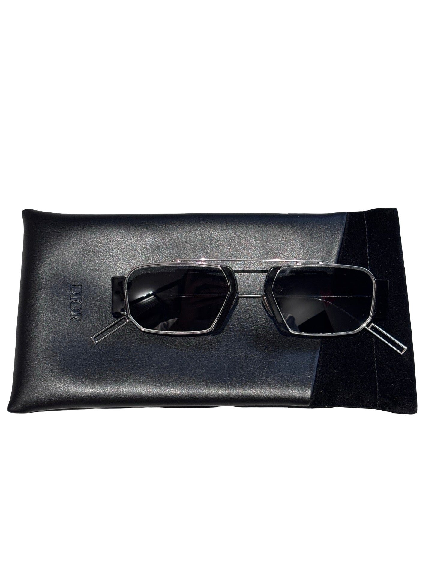 DIOR DIORBLACKSUIT SUNGLASSESS Black Silver