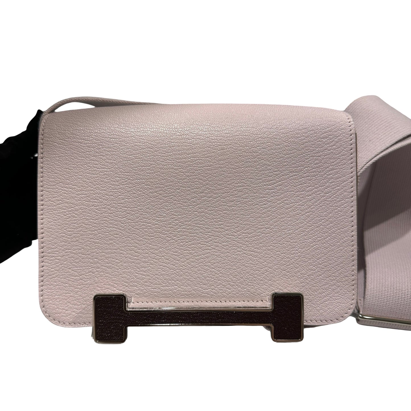 Used HERMES Geta Bag Crossbody Bag 09 Mauve Pale/I2 Nata