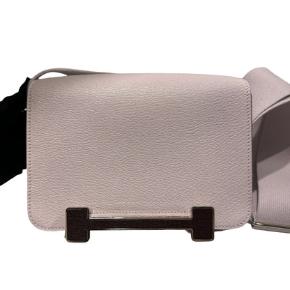 Used HERMES Geta Bag Crossbody Bag 09 Mauve Pale/I2 Nata