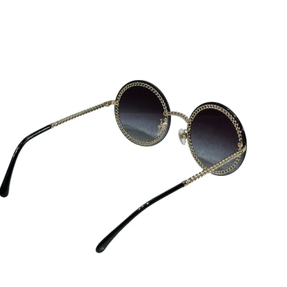 Unused CHANEL Chanel Classic Sunglasses SUNGLASSES Black