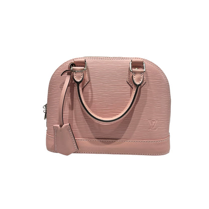Used LOUIS VUITTON Epi Leather Alma BB Two Way Shoulder Bag Pink GHW