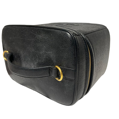 Calfskin Vanity Case Two Way Shoulder Bag [101221]