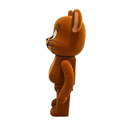 Used BEAR BRICKS Flocky Bearbrick Tom and Jerry - Jerry (Flocky) Accessories Brown Tan