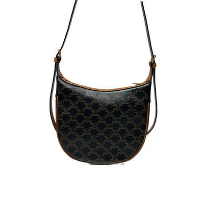 Monogram Coated Canvas HELOISE BAG CUIR TROMPHE Shoulder bag [101522]