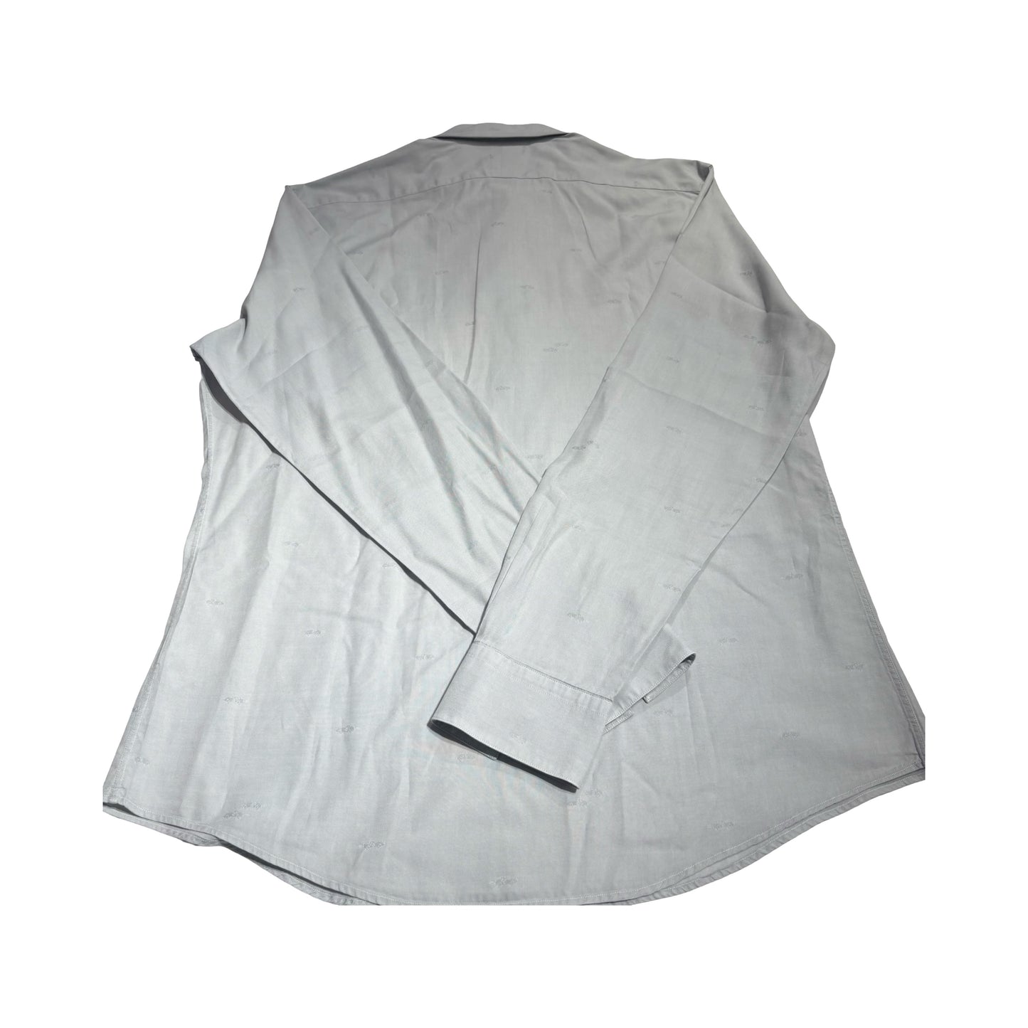 HERMES EMBROIDERED GREY SHIRT [20000285]
