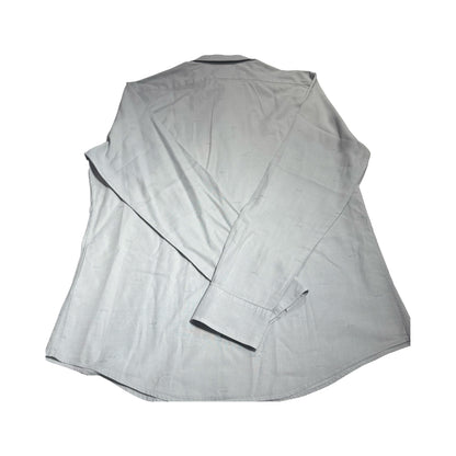 HERMES EMBROIDERED GREY SHIRT [20000285]