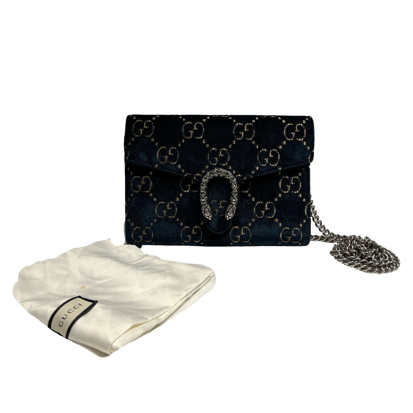 GUCCI BLACK GG DIONYSUS WOC [3000538]