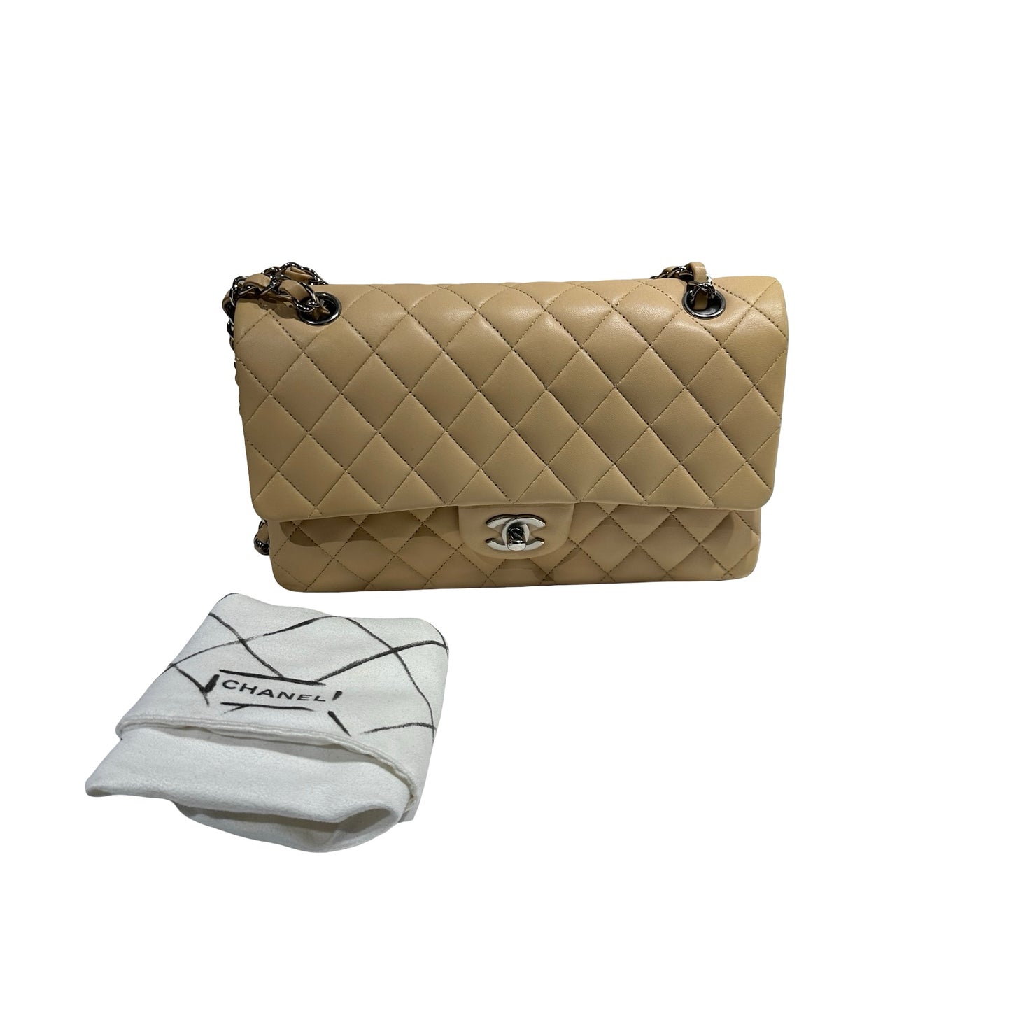 CHANEL CF25 BEIGE [3000370]