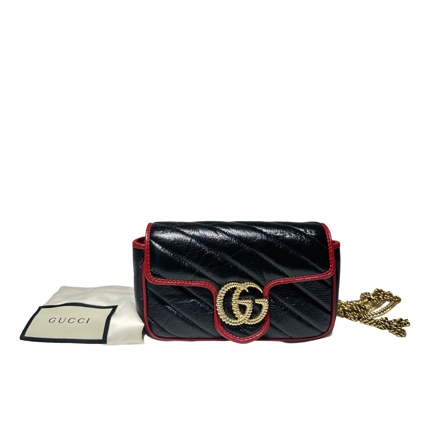 Lambskin GG Marmont super mini Cross Body Bag [101600]