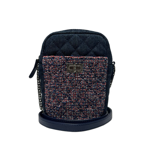 Matelasse Quilted,Tweed Denim,Tweed 2.55 chain shoulder bag Chain Shoulder Bag [101224]