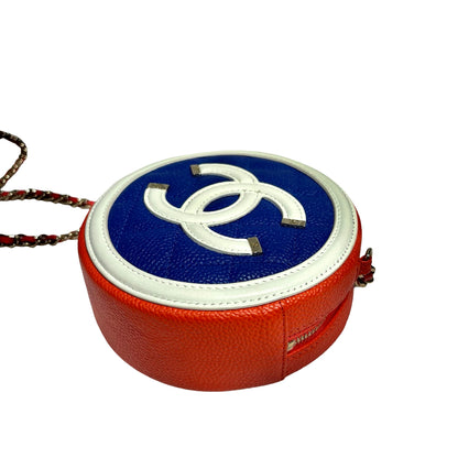 CHANEL ROUND FILIGREE CHAIN SHOUDLER BAG[3001184]