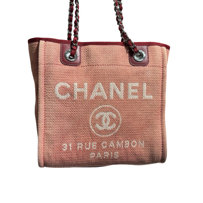 CHANEL SMALL DEAUVILLE TOTE BAG [3000494]