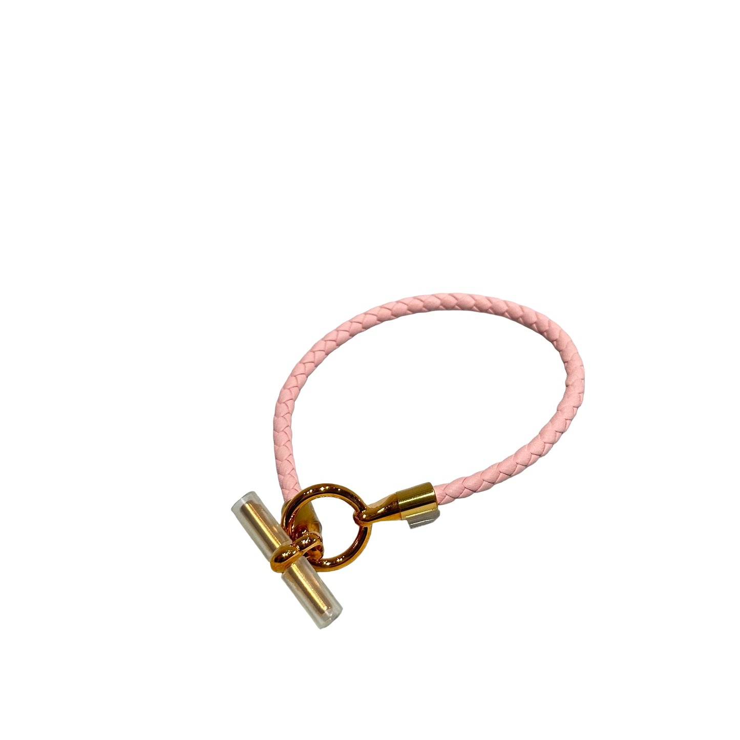 Unused HERMÈS Bracelet Pink GHW