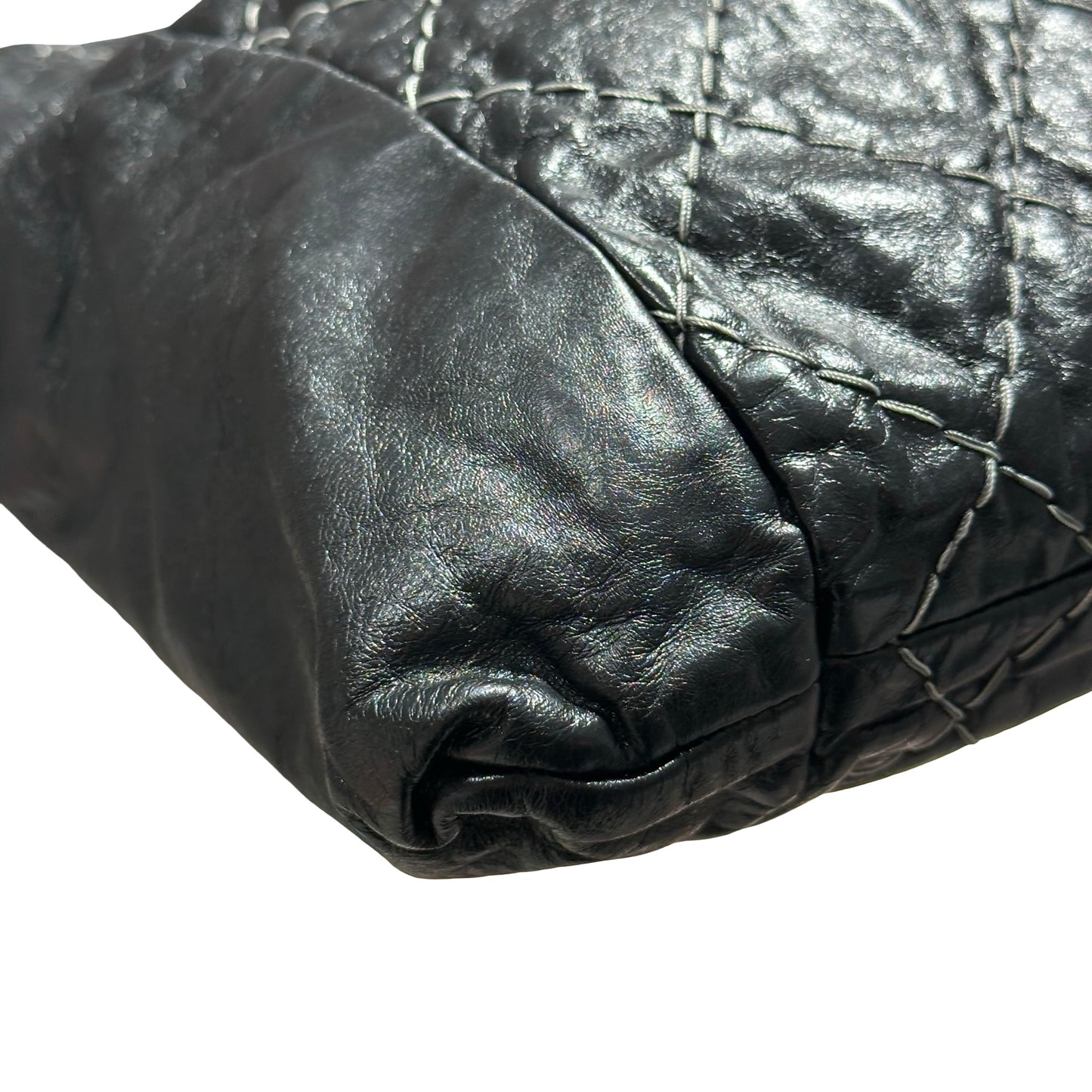 Used CHANEL Tote Bag Black PHW
