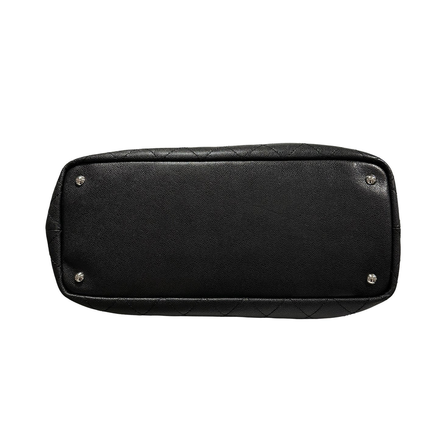 Used CHANEL Large Tote Tote Bag Black PHW