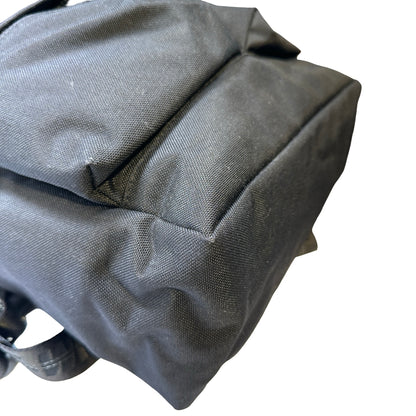 Used OFF WHITE Canvas Backpack Black