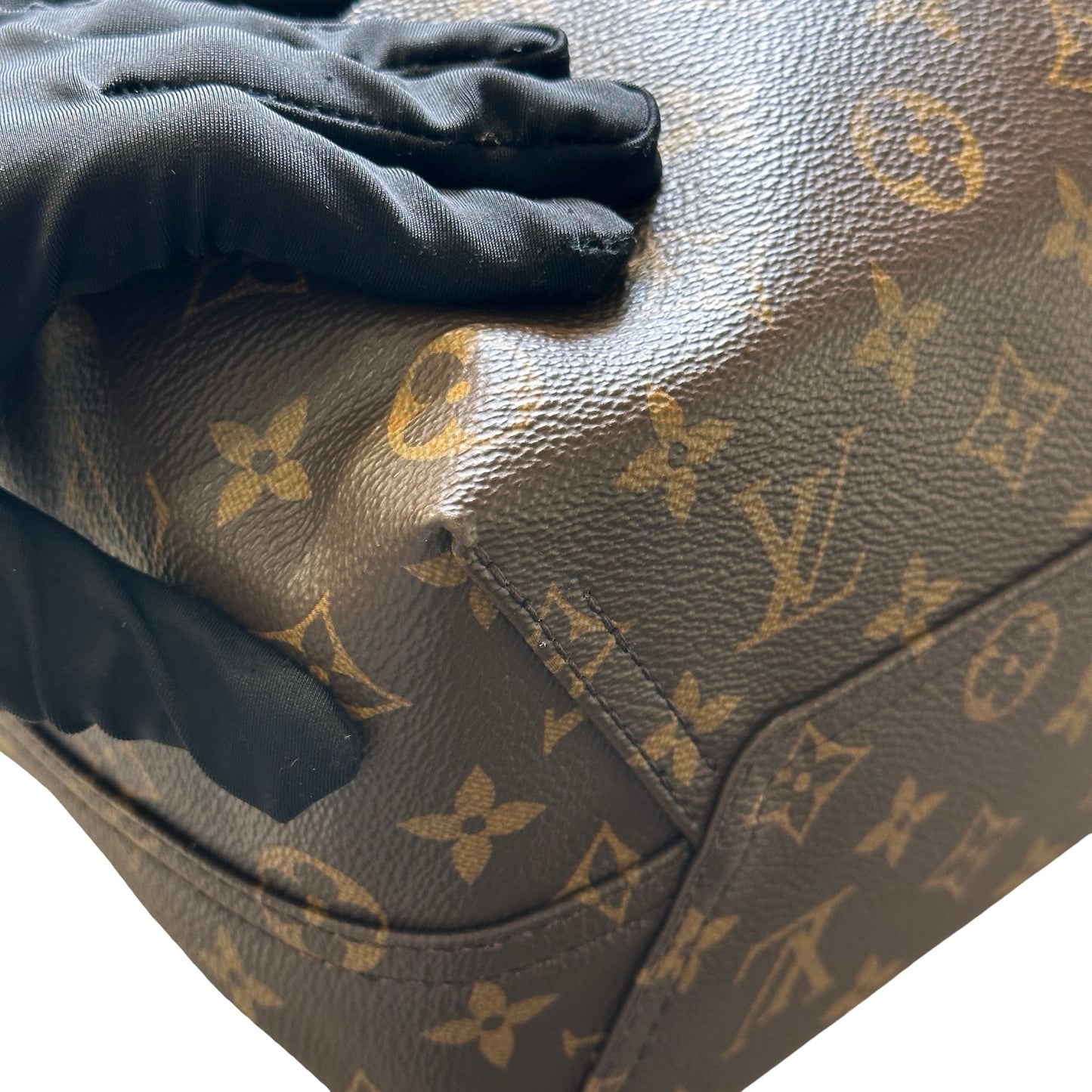 Used LOUIS VUITTON Monogram Tote Handbag Brown