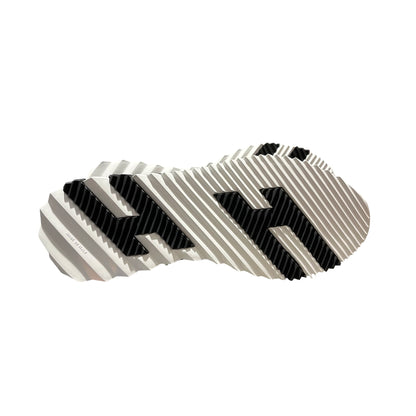 New HERMÈS Calfskin Leather Sneakers Black White