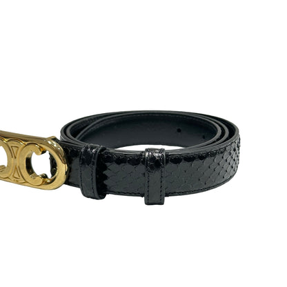 Unused CELINE Belt Black