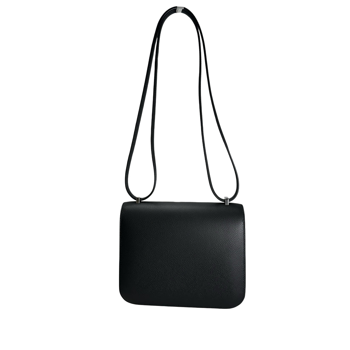 Brand New HERMES Epsom Constance Handbags Black PHW
