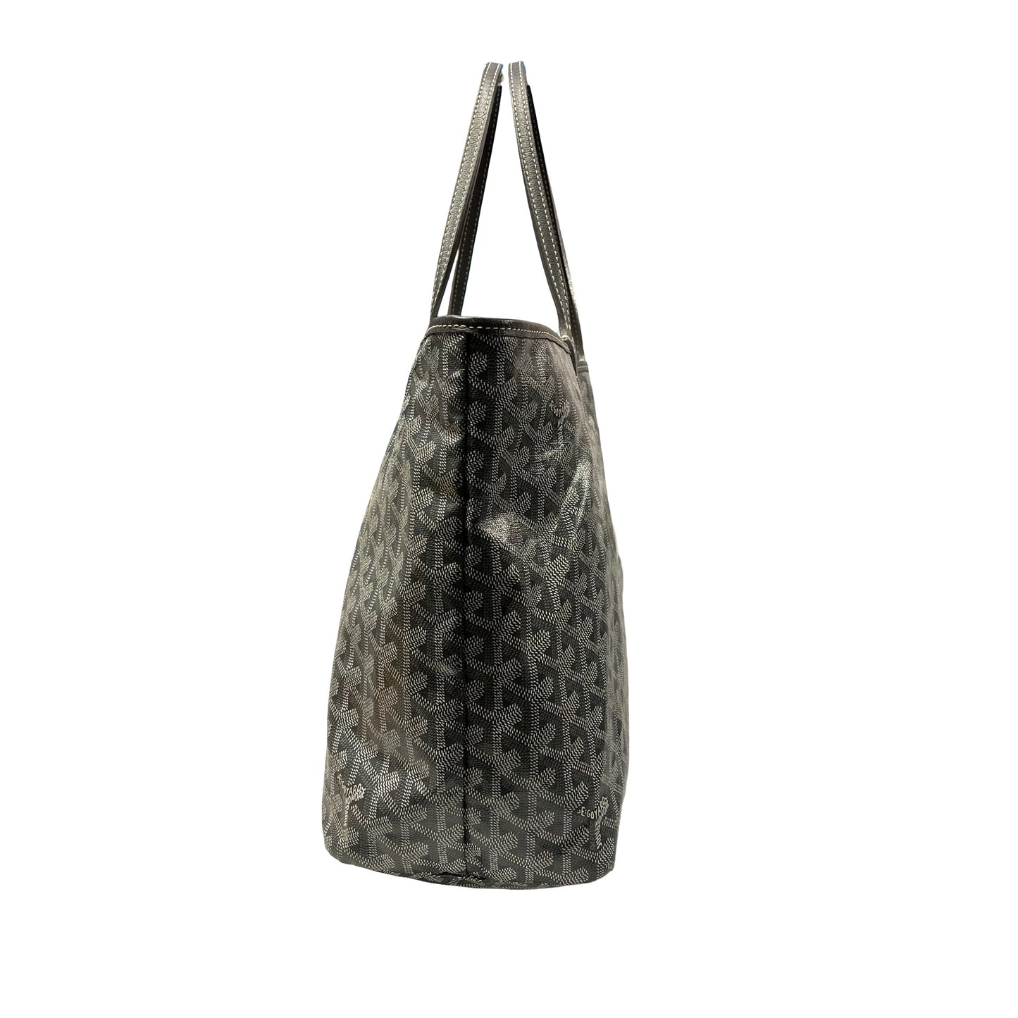 Used Goyard Canvas Tote PM Tote Bag Gray