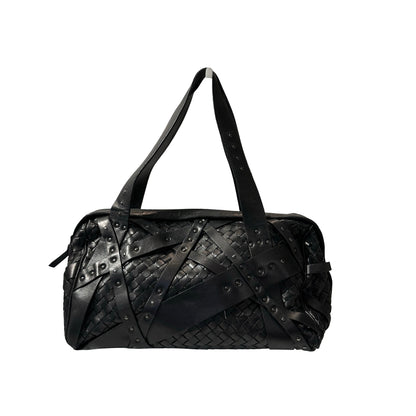 Used Bottega Veneta Shoulder Bag Black