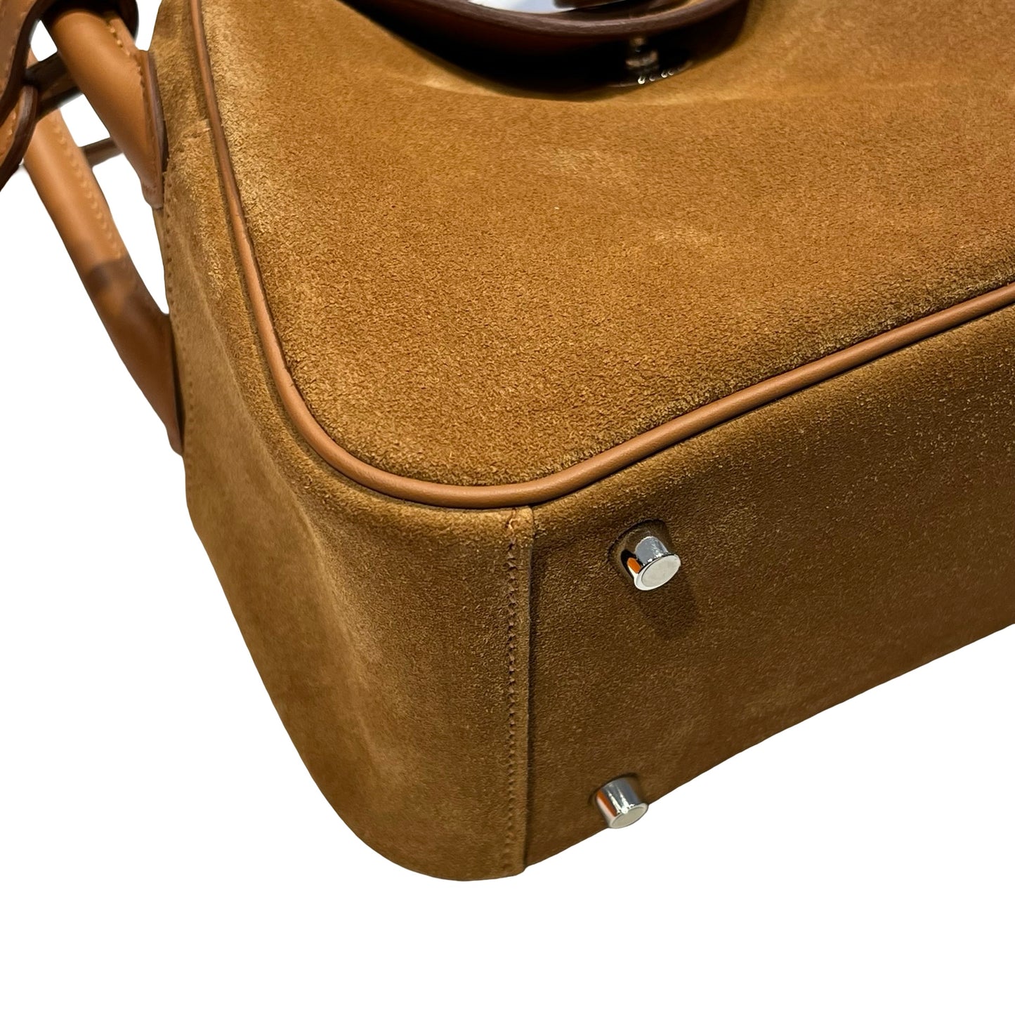 New HERMÈS Mini Lindy Shoulder Bag Gold