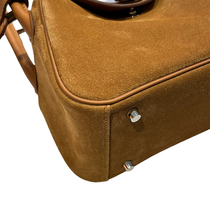 New HERMÈS Mini Lindy Shoulder Bag Gold