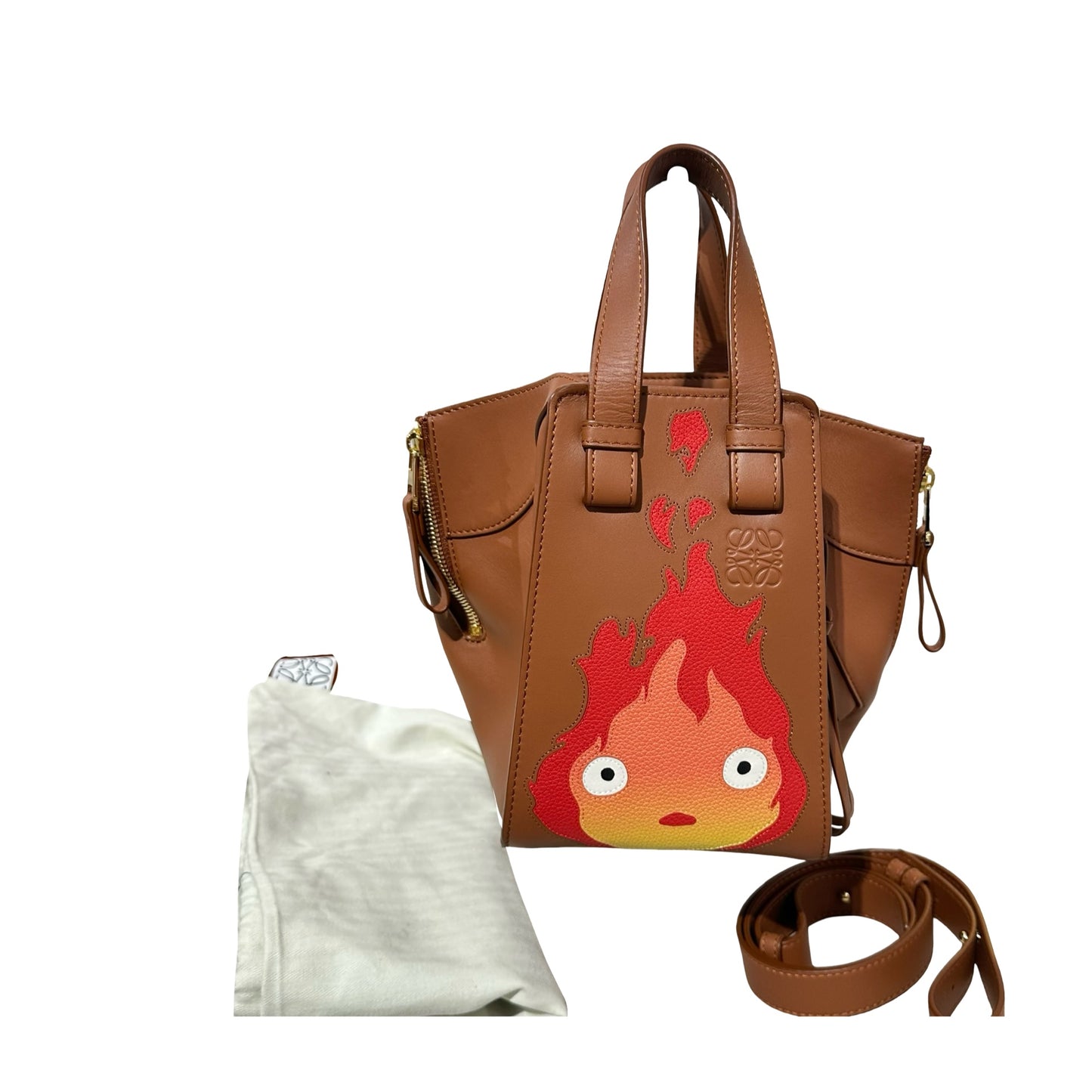 Used LOEWE Brown GHW Shoulder Bag