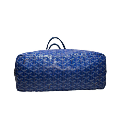 Used GOYARD Canvas Tote PM Tote Bag Blue