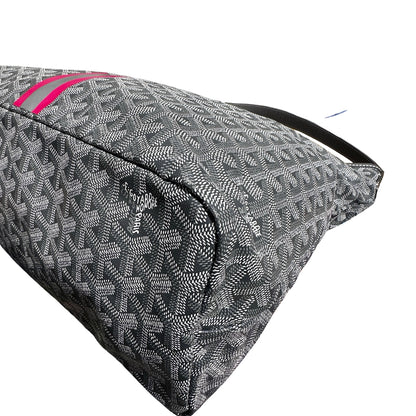 Used GOYARD Canvas Hobo Hobo Bag Grey