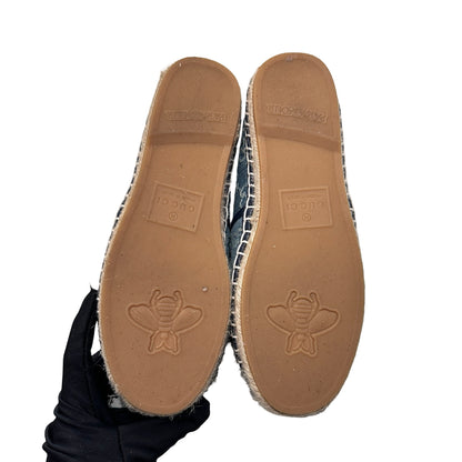 Used GUCCI DENIM SHOES Shoes Blue