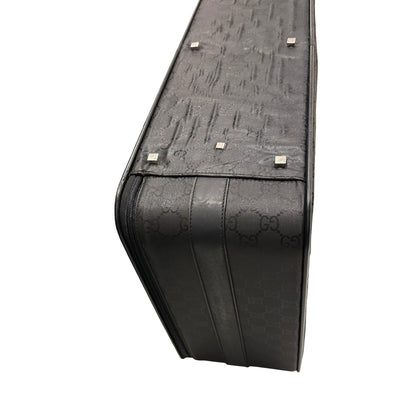 Used GUCCI GG Monogram GG Monogram Luggage Luggage Black