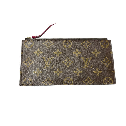Used LOUIS VUITTON Félicie Pochette Clutch Bag Brown GHW