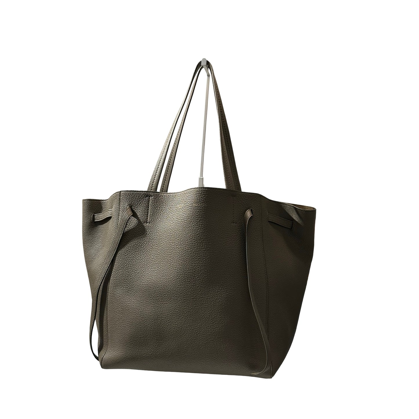 Used Céline Cabas Phantom Tote Bag Brown GHW