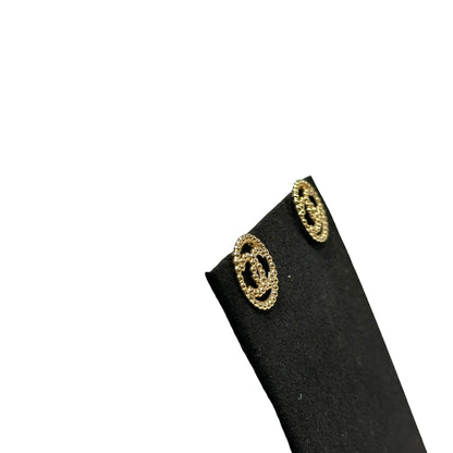 Unused CHANEL Earrings GHW