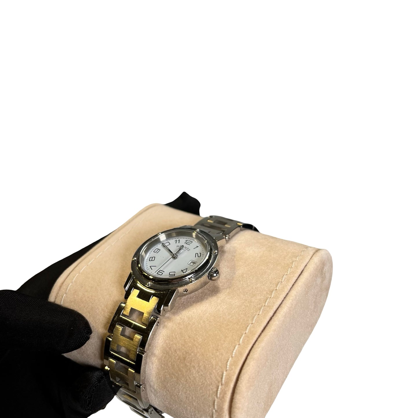 Used HERMES Watch Silver