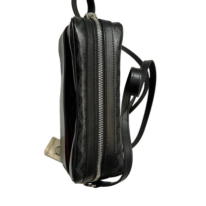 Used Goyard Canvas Coated Canvas Camera Camera Bag Black PHW