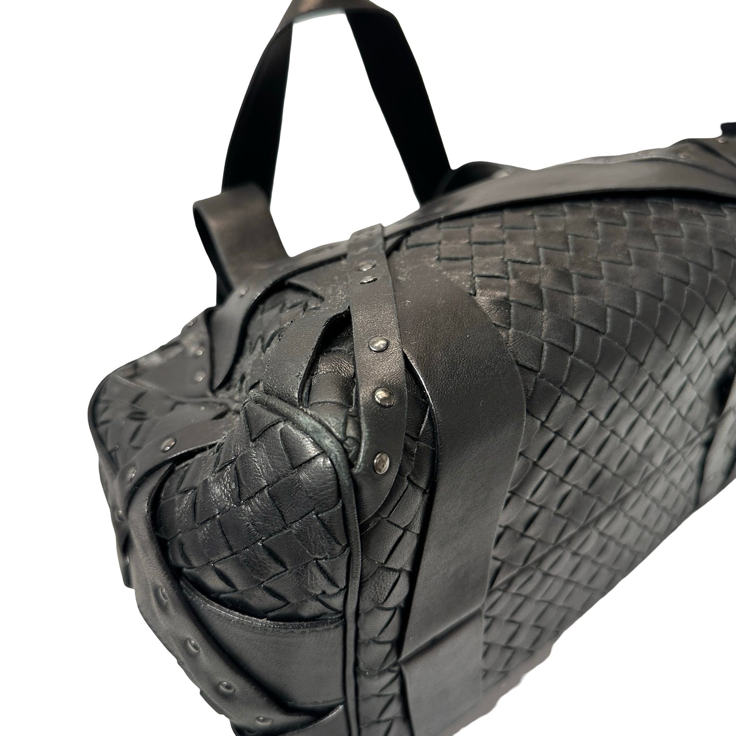 Used Bottega Veneta Shoulder Bag Black