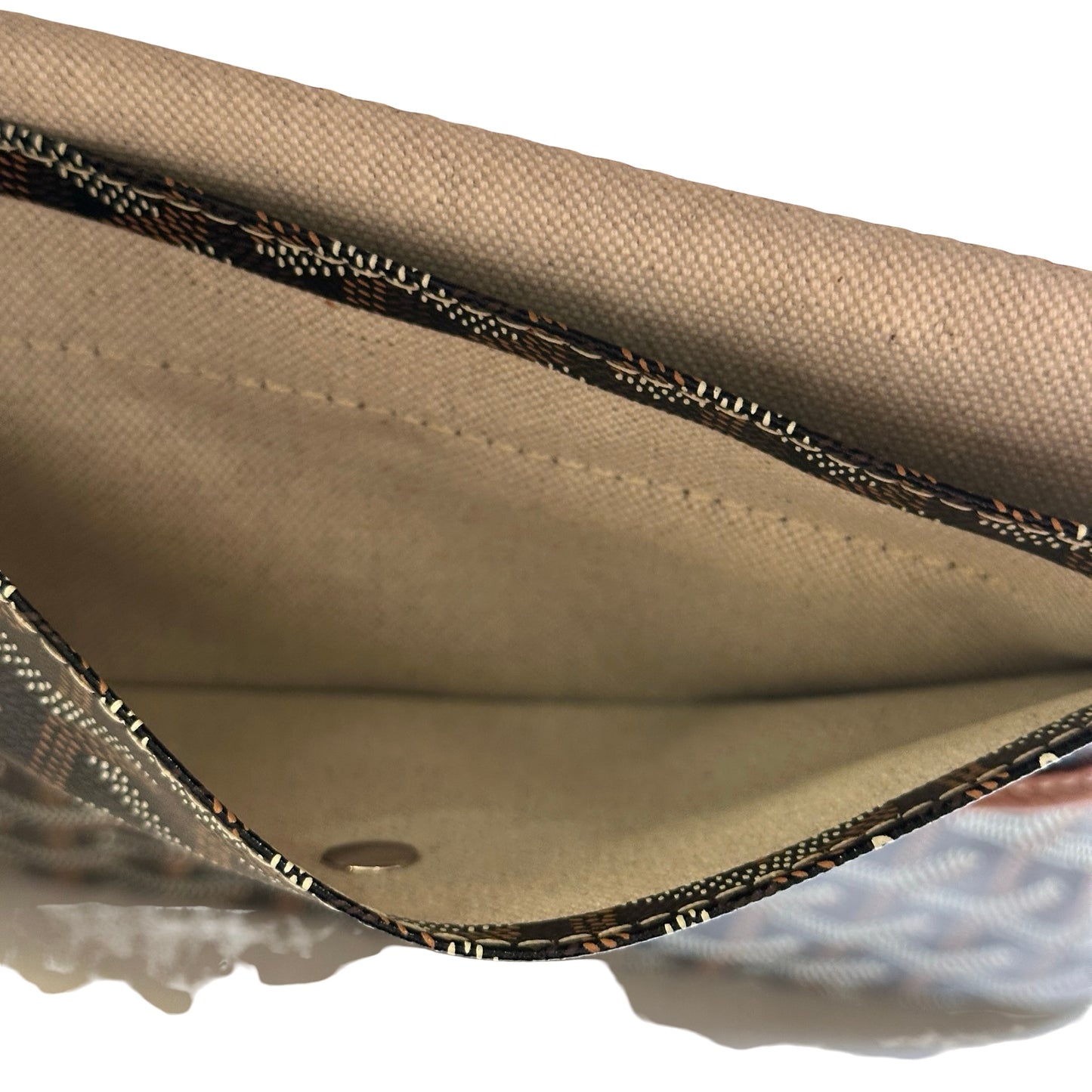 Used GOYARD Goyardine HOBO BAG Hobo Bag Black Brown