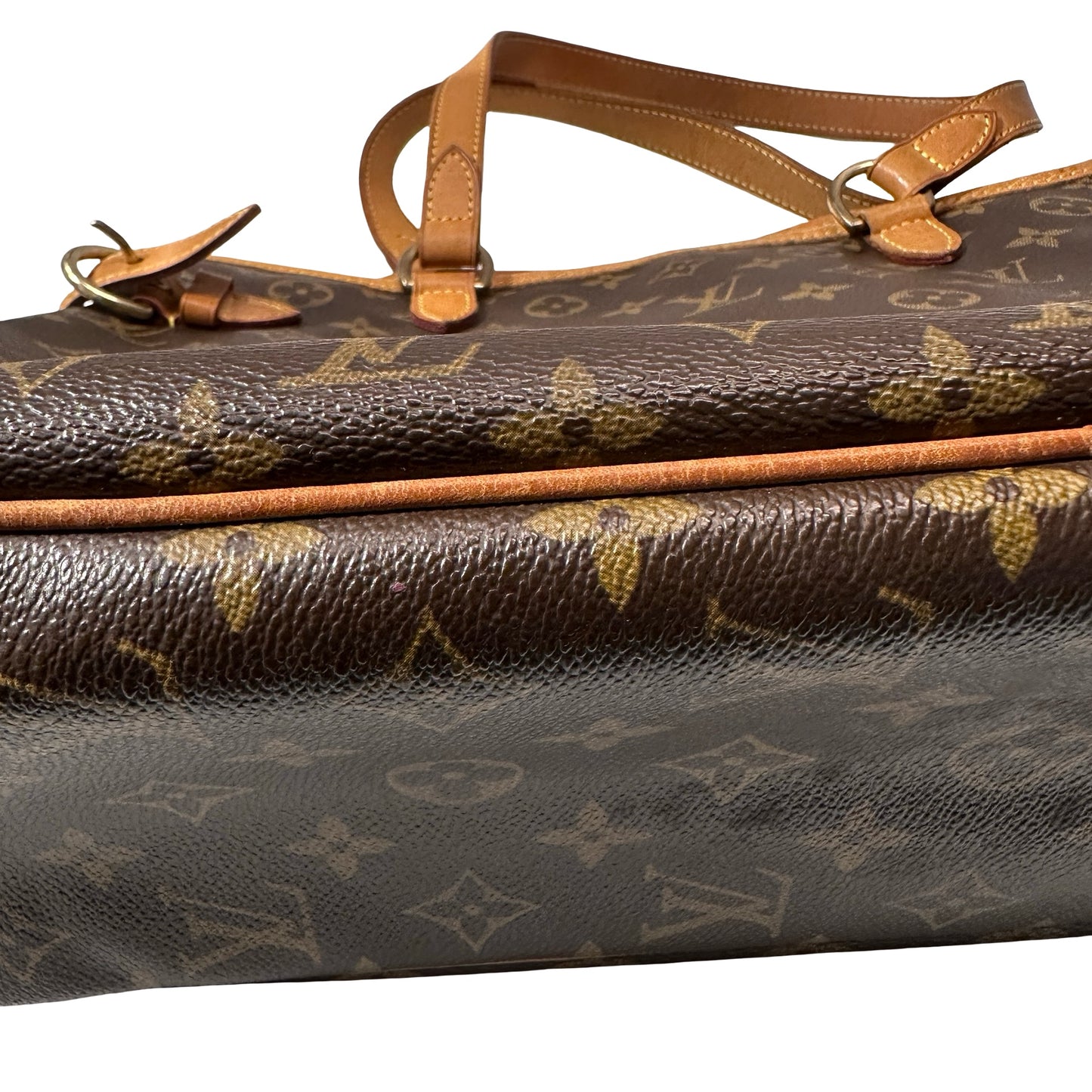 Used LOUIS VUITTON Canvas Tote Bag Monogram GHW