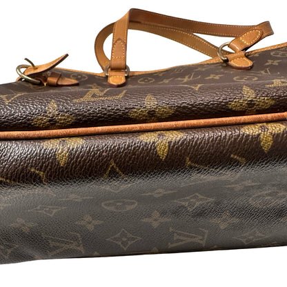 Used LOUIS VUITTON Canvas Tote Bag Monogram GHW