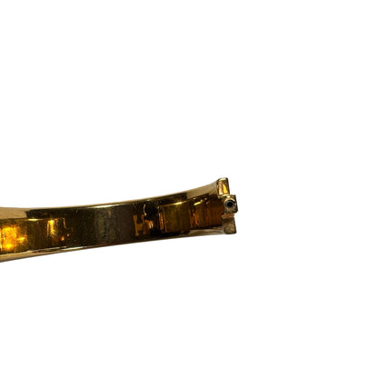 Used HERMES Bracelet BRACELET Green GHW